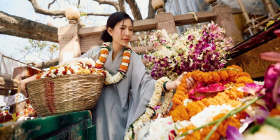 Hoa hậu Hoàng Y Nhung và chuyến hành hương đặc biệt tại Ấn Độ