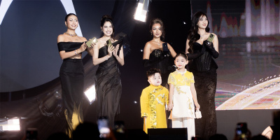 Con trai Lê Dương Bảo Lâm chiếm spolight khi dự sự kiện với dàn mỹ nhân Miss Cosmo