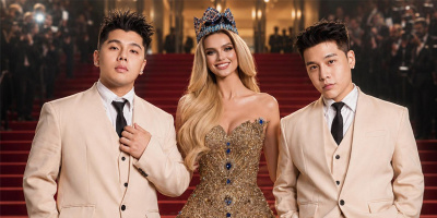 Quân Nguyễn & Pu Lê định hình phong cách cho Miss World 2024 tại thảm đỏ Cannes 2026
