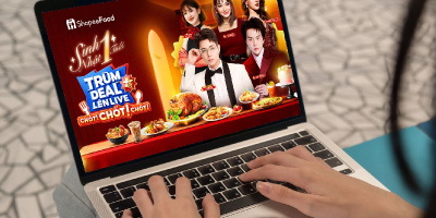 ShopeeFood tạo sức hút mới trên thị trường đặt món trực tuyến với “Trùm Deal Lên Live”