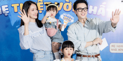 Trương Mỹ Nhân - Phí Ngọc Hưng háo hức khi trở lại "Mẹ vắng nhà ba là siêu nhân"