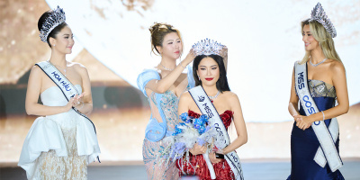 Nam Anh chính thức nhận "The New Iconic Crown" ở Miss Cosmo TP.HCM 2026