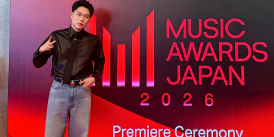 Dương Domic tham dự Lễ trao giải âm nhạc danh giá Music Awards Japan 2026