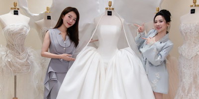 Linh Nga Couture thiết kế riêng 2 mẫu váy cưới dành cho Viên Vibi