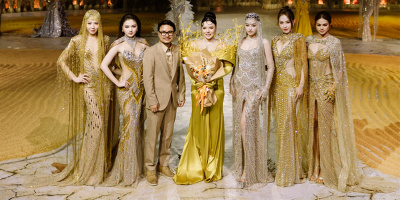 Hoa hậu Yến Nhi làm "nàng thơ" cho NTK Mai Phương Trang ở Vietnam Beauty Fashion Fest