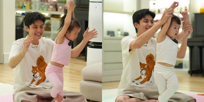 Hai hot kid nhà Tuấn Dương - Lucie Nguyễn tiếp tục gây sốt