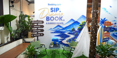 Booking.com khơi nguồn cảm hứng du lịch hè thông qua trải nghiệm pop-up cà phê