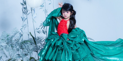 Tú Uyên khoe sắc rực rỡ trong bộ ảnh Trung thu