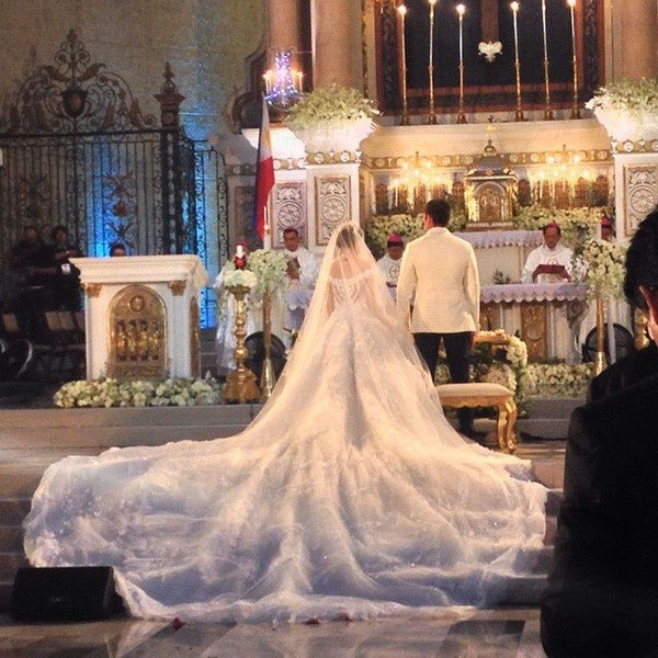 Cơn sốt vợ chồng mỹ nhân đẹp nhất Philippines: Yêu tựa phim, cưới như hoàng gia, 2 thiên thần nhỏ vừa ra đời đã quá nổi - Ảnh 11.