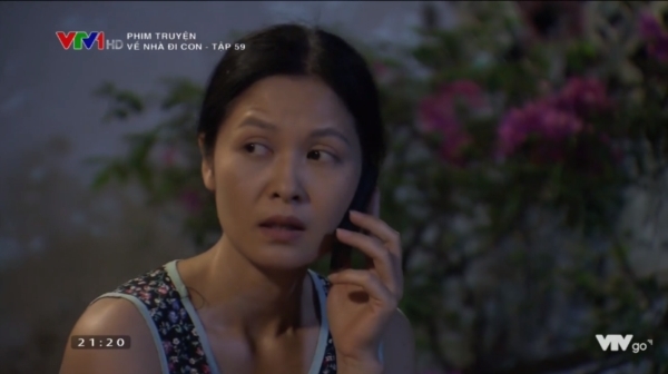 Dù đã hứa với Dương, cô Hạnh vẫn lén gọi điện báo tin cho ông Sơn