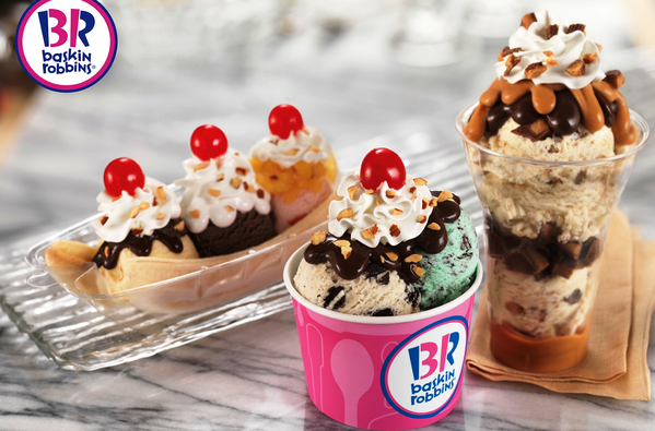 Baskin Robbins, Fanny Ice Cream... là các hãng kem ngon nổi tiếng được yêu thích nhất hiện nay