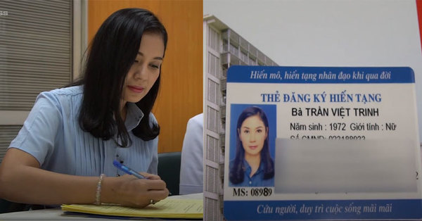  
Nữ diễn viên Việt Trinh đăng ký hiến tạng sau khi qua đời.