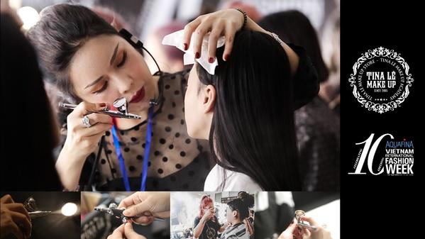 Tina Le Make Up sở hữu dàn makeup artist khủng nhất tham dự VIFW