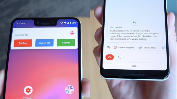  
Google Assistant sẽ thay bạn thu thập thông tin cơ bản từ người gọi đến.