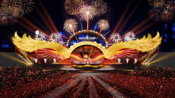 | 
Sân khấu đẳng cấp, ấn tượng với concept Phượng Hoàng cho một đêm nhạc đậm dấu ấn, rực rỡ mở màn cho năm 2020