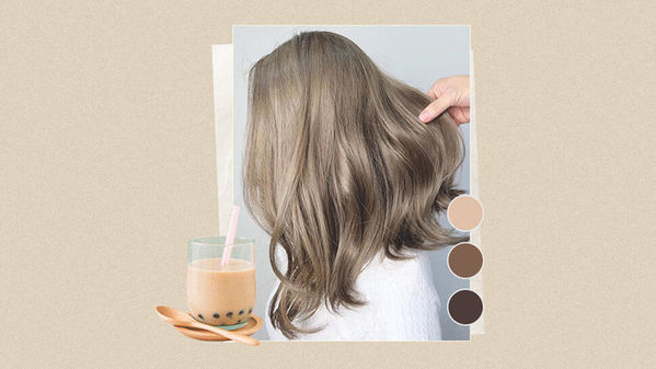 Top 10+ kiểu tóc màu nâu trà sữa đẹp, Hot nhất 2023