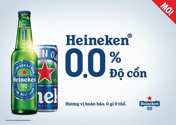  
Heineken® 0.0 mang thiết kế ấn tượng với hình ảnh ngôi sao đỏ và sắc xanh biểu tượng của Heineken®, điểm xuyết màu xanh dương nổi bật và sang trọng, đặc trưng của danh mục bia không cồn. - Tin sao Viet - Tin tuc sao Viet - Scandal sao Viet - Tin tuc cua Sao - Tin cua Sao