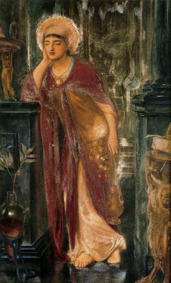  
Tranh vẽ Elagabalus của Simeon Solomon. (Ảnh: Wikipedia)