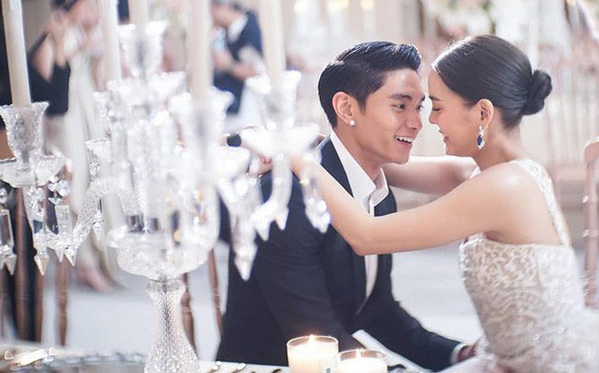 Choáng ngợp hôn lễ mỹ nhân thị phi nhất Thái Lan và chồng kém 10 tuổi,