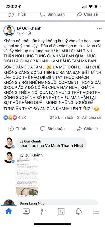 
Lời đáp trả gây gắt của NTK - Ảnh chụp màn hình - Tin sao Viet - Tin tuc sao Viet - Scandal sao Viet - Tin tuc cua Sao - Tin cua Sao