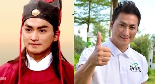  
Nam tài tử Hà Gia Kính vai Triển Chiêu trong bộ phim Bao Thanh Thiên 1993 (trái) và bây giờ (phải). (Ảnh: Weibo)