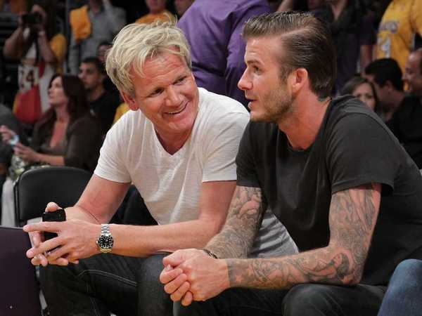  
"Vua đầu bếp" Gordon Ramsay là người bạn rất thân với Beckham. (Ảnh: Insider)