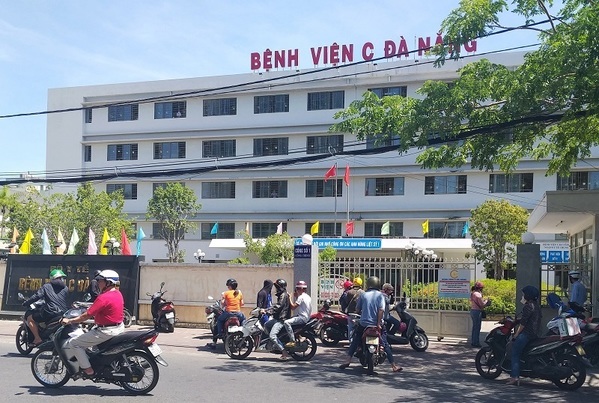  
Bệnh viện C Đà Nẵng hiện đã bị phong tỏa (ảnh: Vietnamnet)