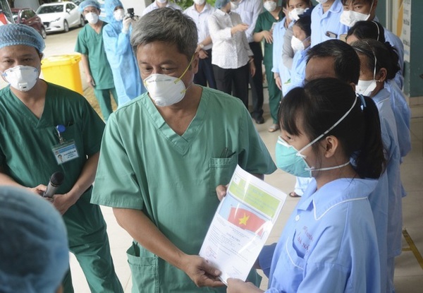  
Dự kiến trong sáng ngày 18/8, Quảng Nam sẽ cho xuất viện 11 bệnh nhân Covid-19 sau khi được chữa lành. (Ảnh: Dân trí)