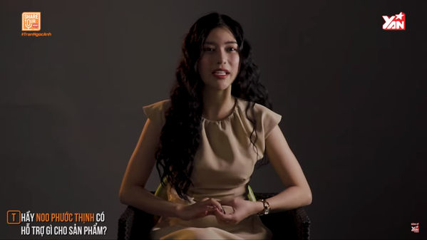 
Noo Phước Thịnh đã hỗ trợ Ngọc Ánh về phần thể hiện cảm xúc khi hát - Ảnh cắt từ clip