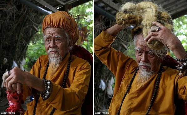 Báo Anh viết về cụ ông 92 tuổi người Việt không cắt tóc suốt 80 năm qua - 6