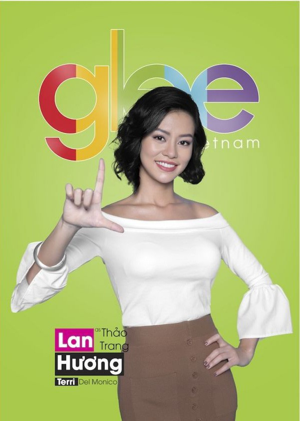 Bạn còn nhớ vai diễn của cô Trang do Lan Hương thể hiện trong Glee không? - Ảnh Fanpage CT