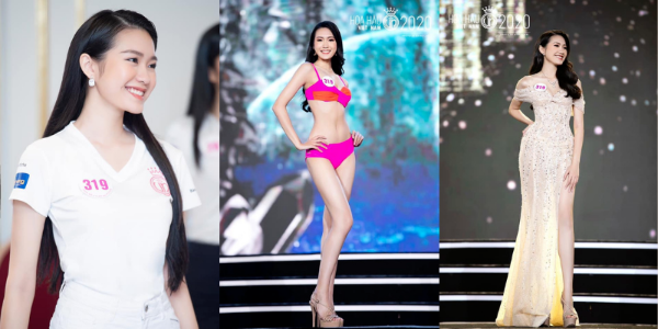  
Doãn Hải My là người đẹp giữ phong độ ổn định trong suốt cuộc thi Hoa hậu Việt Nam 2020. (Nguồn: FB HHVN)