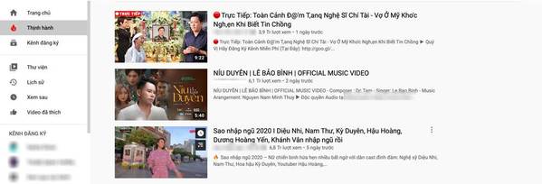  
Video "trực tiếp đám tang" nằm Top 1 thịnh hành YouTube. (Ảnh: Chụp màn hình) - Tin sao Viet - Tin tuc sao Viet - Scandal sao Viet - Tin tuc cua Sao - Tin cua Sao