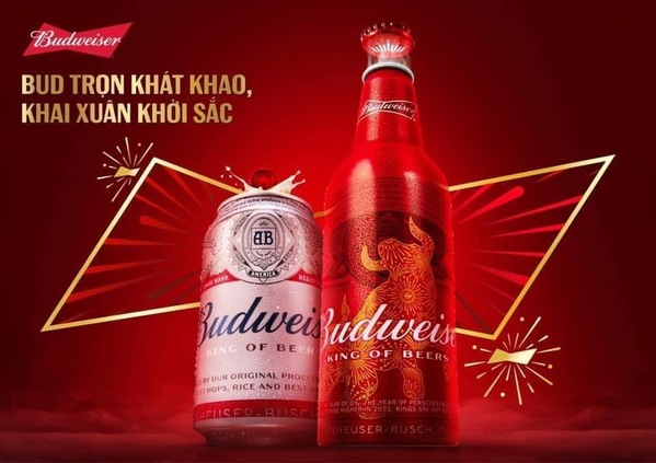 Budweiser tung muôn vàn ‘Lộc Đỏ’ khai xuân khởi sắc - bật trọn chất Vua