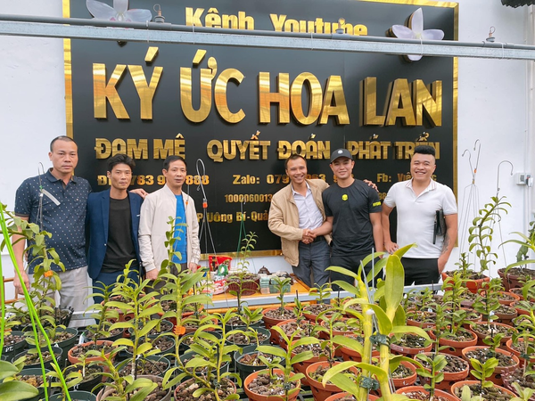Doanh nhân Đỗ Việt Đức – Thu nhập khủng từ kinh doanh hoa lan đột biến