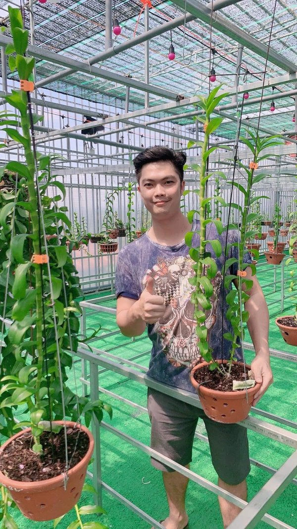 Nguyễn Duy Tân tiết lộ doanh thu khủng nhờ kinh doanh hoa lan đột biến