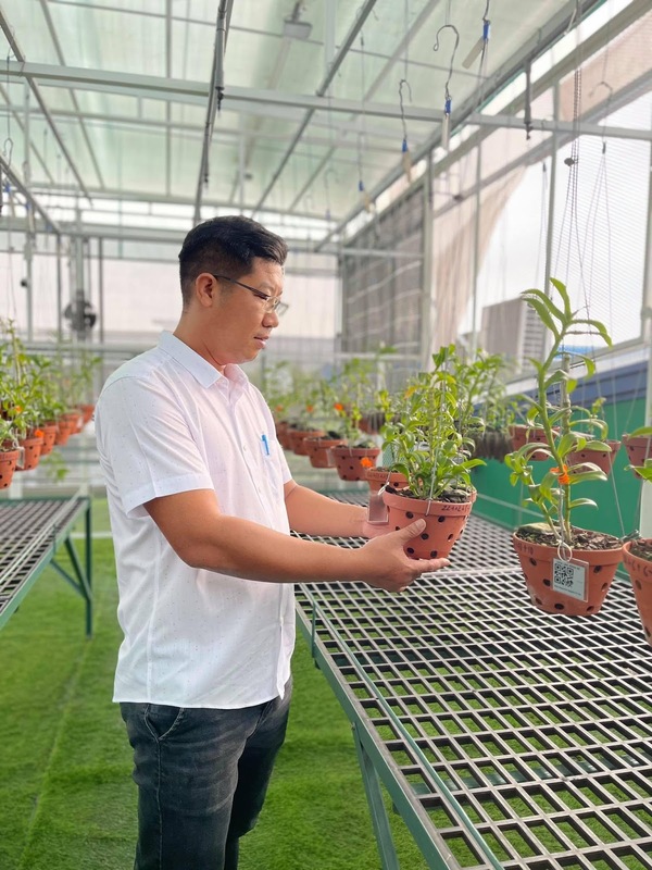 Nghệ nhân Trần Ngọc Dương và bí quyết thành công với vườn lan rộng 300m2