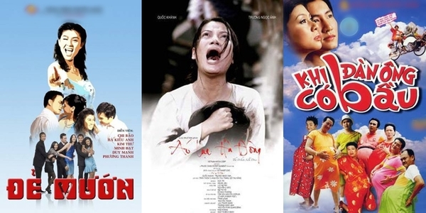  
Các bộ phim nổi bật được Phước Sang sản xuất và đạt được doanh thu đầy vang dội. (Ảnh: Tổng hợp)