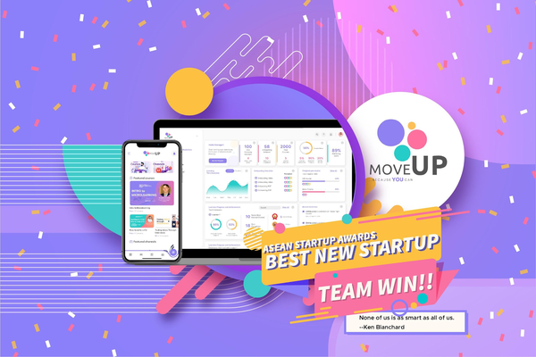 MoveUp.app của Việt Nam thắng đậm, đạt danh hiệu StartUp Mới Xuất Sắc