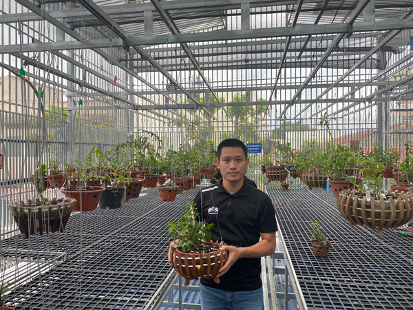 Nghệ nhân Phan Tiến: Người thành công với quyết tâm đam mê trồng loài hoa lan rừng đột biến