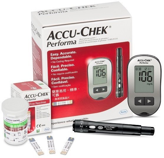 Máy đo đường huyết Accu-Chek Performa - Giới thiệu