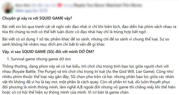 Netizen chiến nhau tanh bành vì Squid Game: Người khen hay nức nở, kẻ chê bai thảm họa - Ảnh 7.