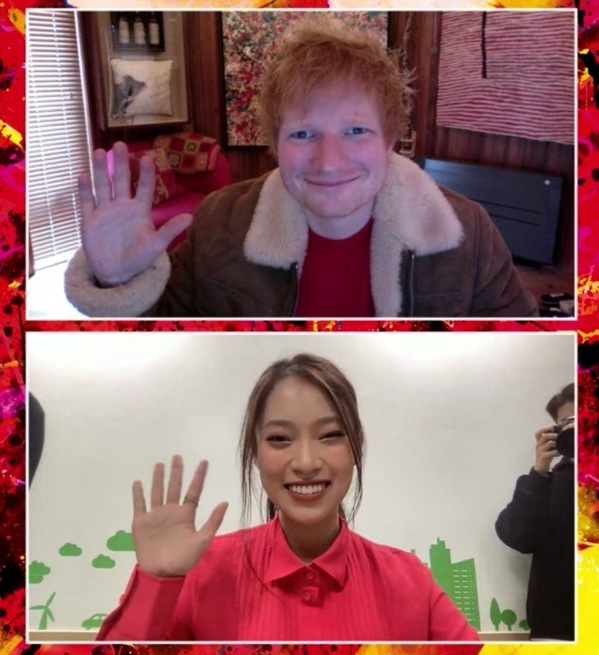  
Khánh Vy thể hiện xuất sắc trong vị trí người dẫn dắt chính Asia Fan Meet của Ed Sheeran