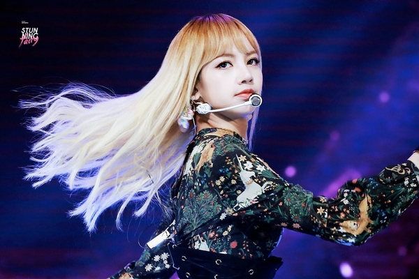  
Mái tóc của Lisa được xem là điều hài hước lại vừa cứ như là một bí ẩn thú vị trong lịch sử K-pop vậy. (Ảnh: Pinterest)
