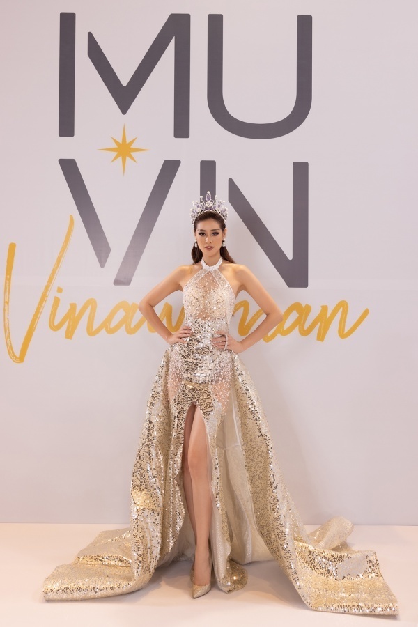  
Hoa hậu đương nhiệm Khánh Vân sẽ đảm nhận vị trí người chủ trì cuộc thi Hoa hậu Hoàn Vũ Việt Nam 2022. (Ảnh: FB Nguyễn Trần Khánh Vân)
