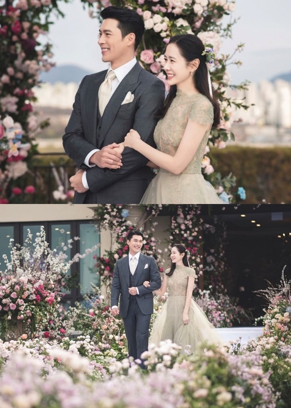 
Khoảnh khắc đẹp của Hyun Bin và Ye Jin. (Ảnh: Instagram vast.ent)