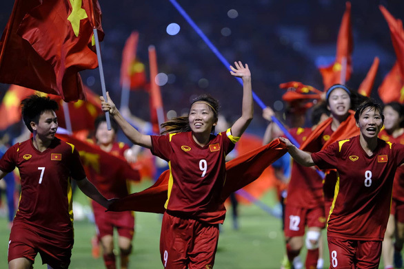 Tuyển nữ Việt Nam lần thứ 7 đoạt HCV SEA Games - Ảnh 1.