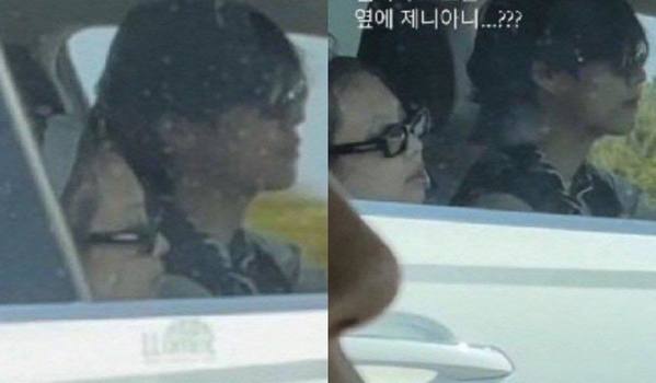  Những tấm ảnh được cho là V và Jennie đi du lịch ở đảo Jeju. (Ảnh: Allkpop)