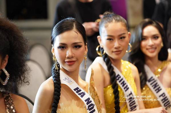    Thí sinh Bùi Quỳnh Hoa đến từ Hà Nội cũng ngày càng nổi trội ở chặng đua "nước rút" này. (Ảnh: Team YAN)