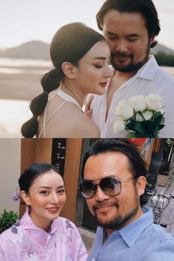   Cô có mối nhân duyên khá đặc biệt với ông xã là tỉ phú Thái Lan. (Ảnh: IG Angela Chu)